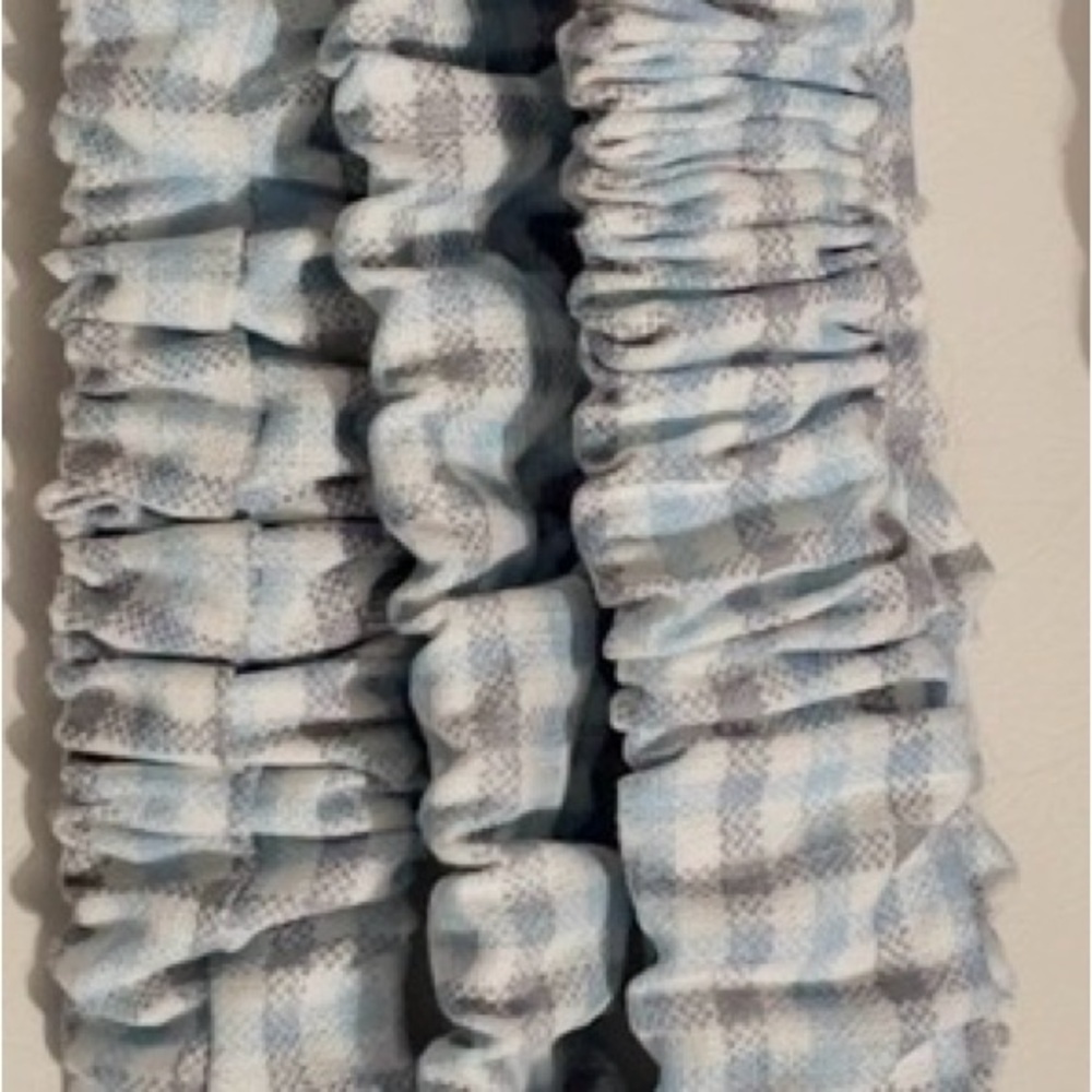 Plaid Blue and Gray
